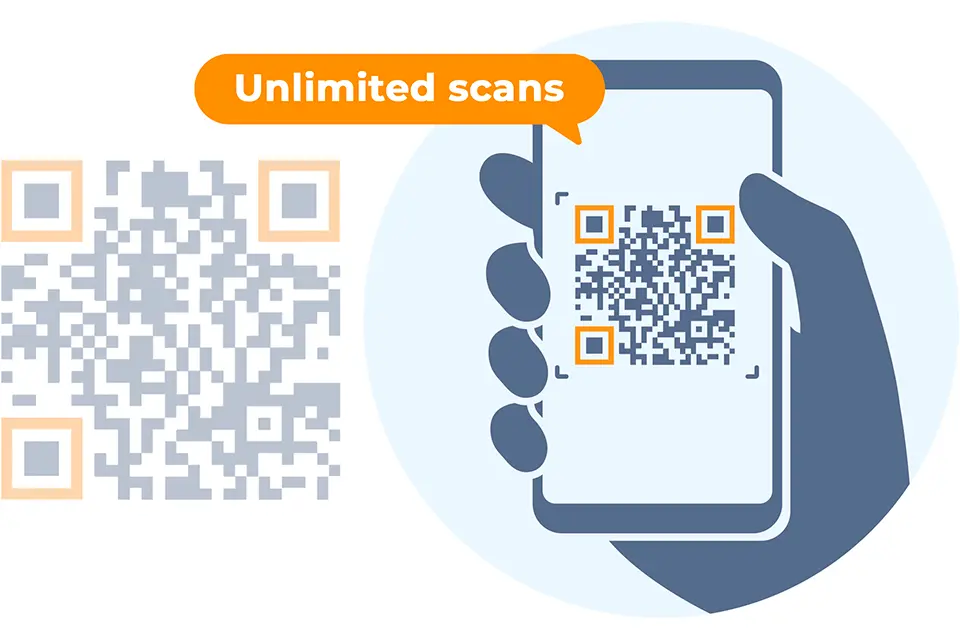 Scan QR code